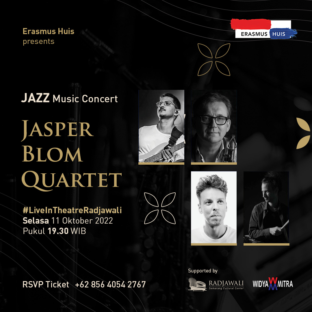 Jazz Concert: Jasper Blom Quartet (Belanda)