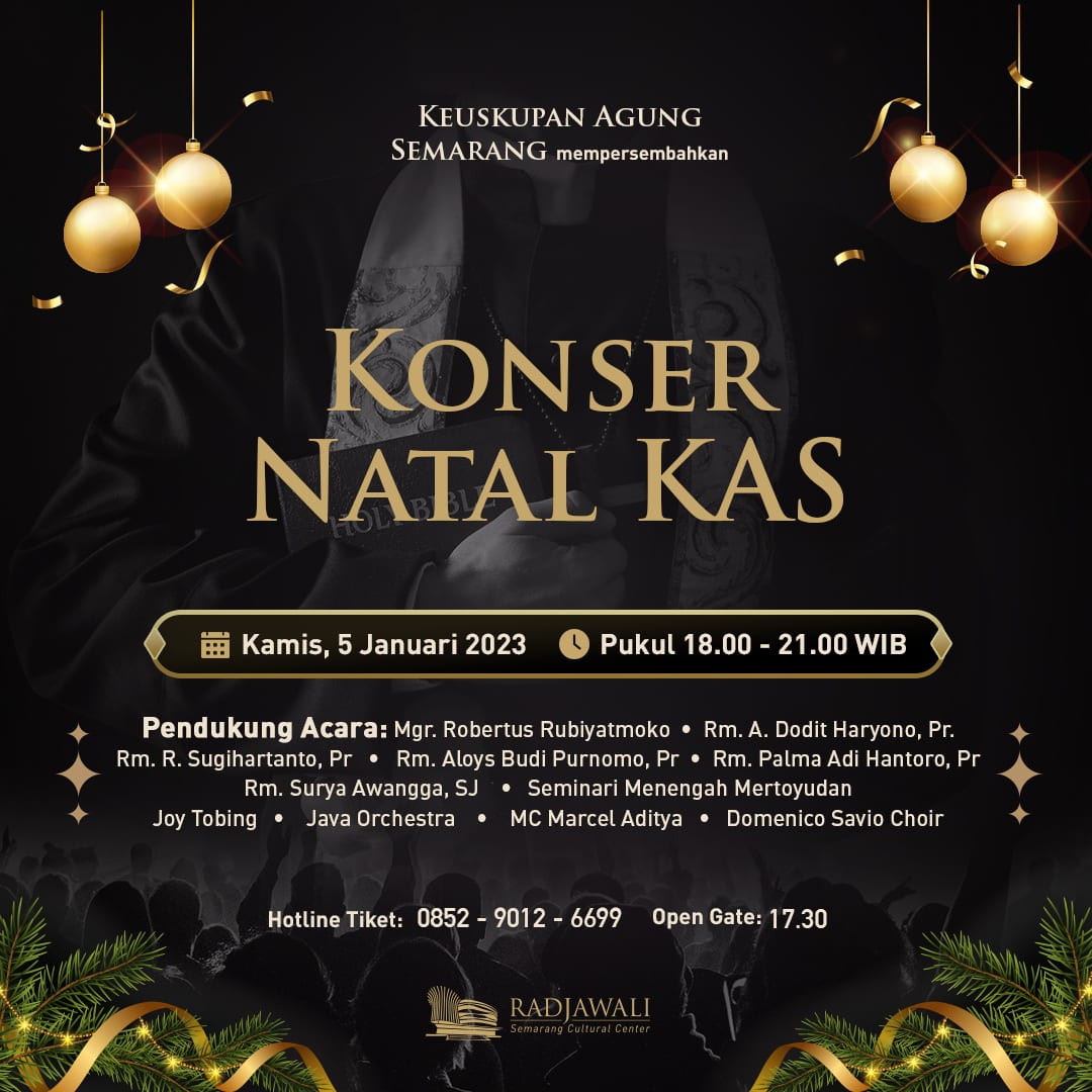 Konser Natal oleh Keuskupan Agung Semarang