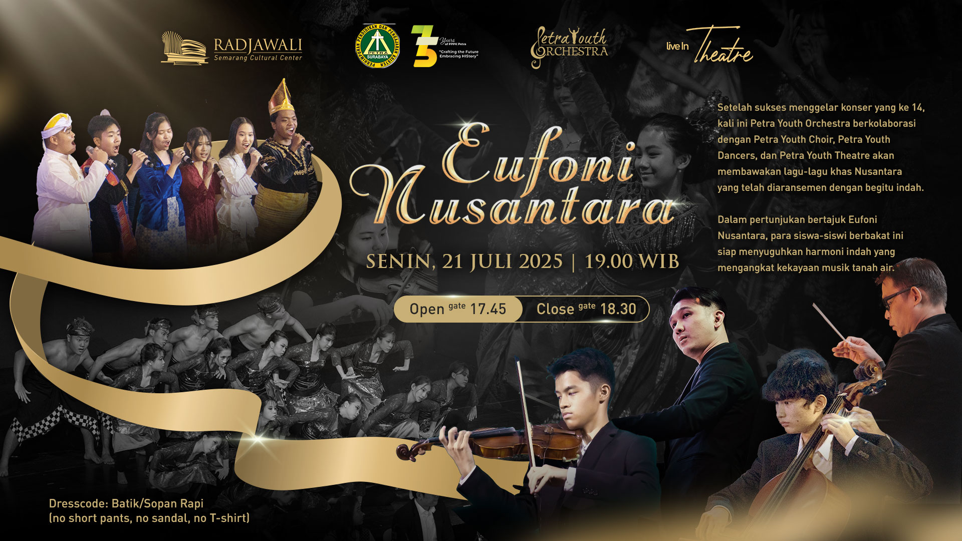 LIT 2025 #3 L.I.T Petra Youth Orchestra - Eufoni Nusantara